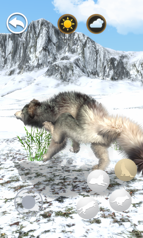اسکرین شات 6 برنامه Talking Wolf