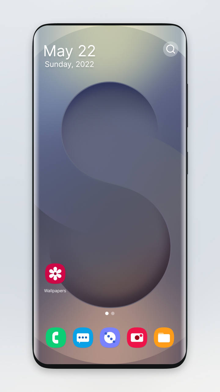 اسکرین شات 1 برنامه Galaxy S25 Ultra Launcher