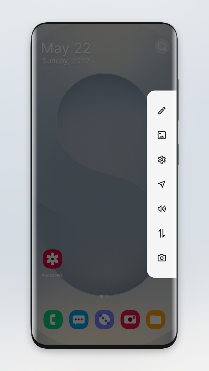 اسکرین شات 5 برنامه Galaxy S25 Ultra Launcher