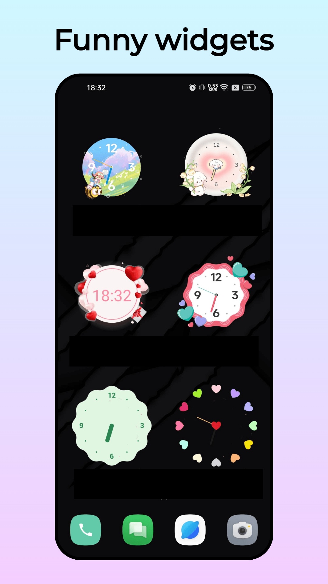 اسکرین شات 4 برنامه O Launcher, round launcher