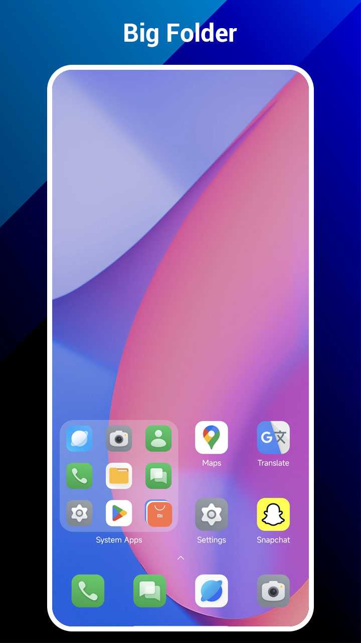 اسکرین شات 6 برنامه O Launcher (For Oppo Style)