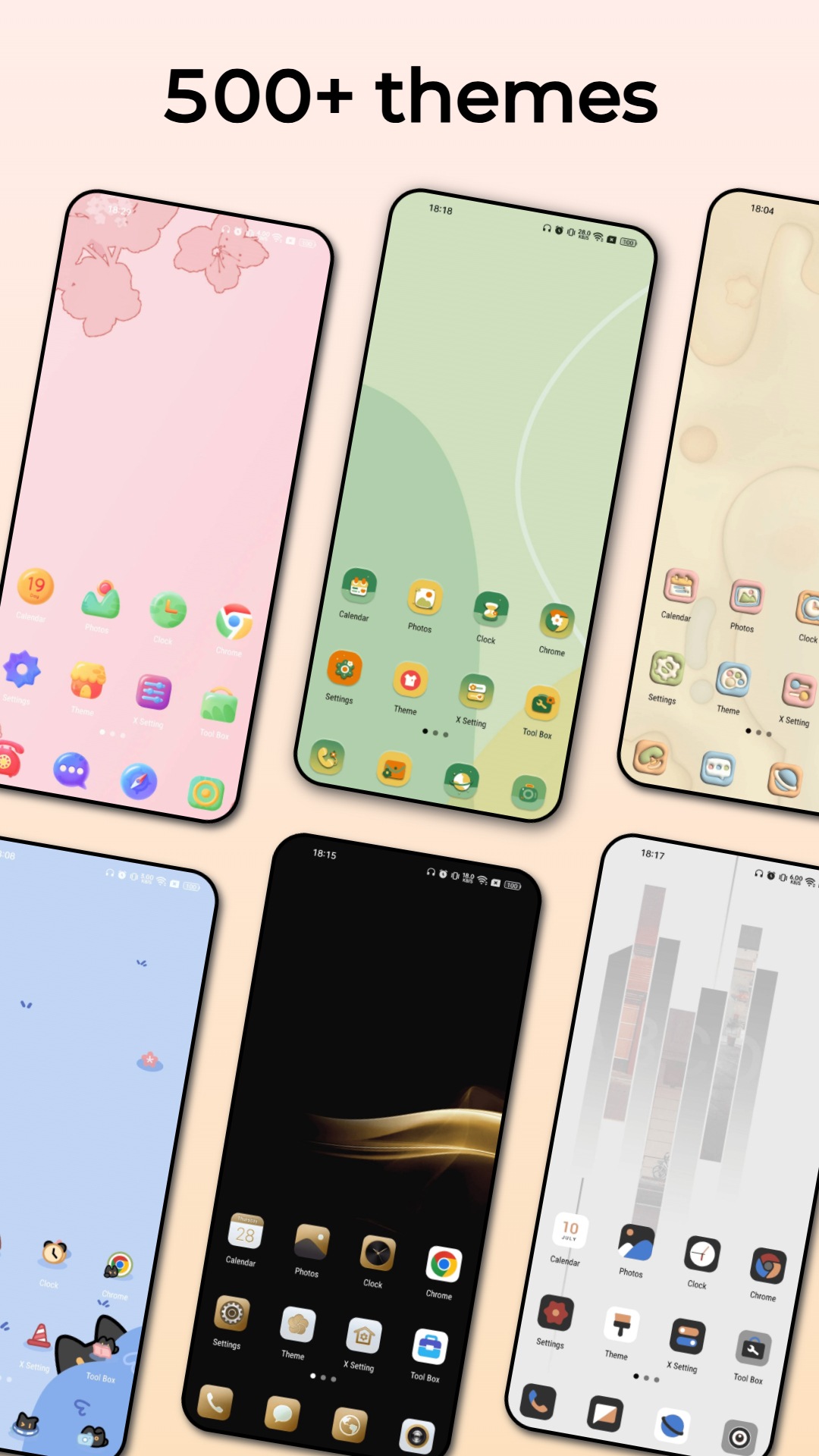اسکرین شات 3 برنامه O Launcher, round launcher