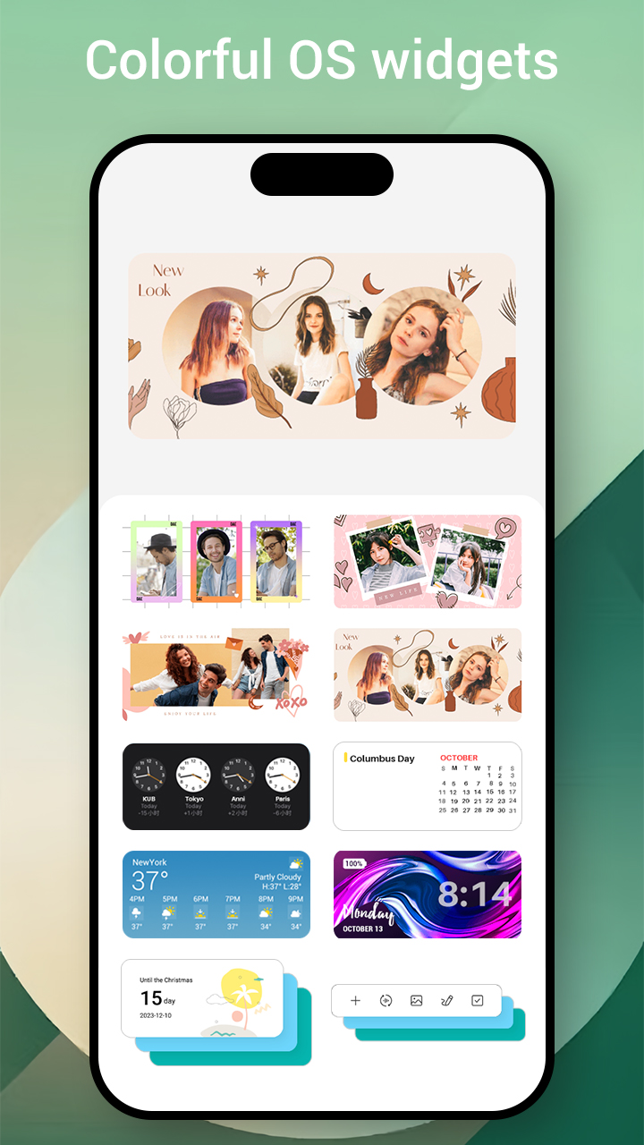 اسکرین شات 7 برنامه Colorful OS Launcher