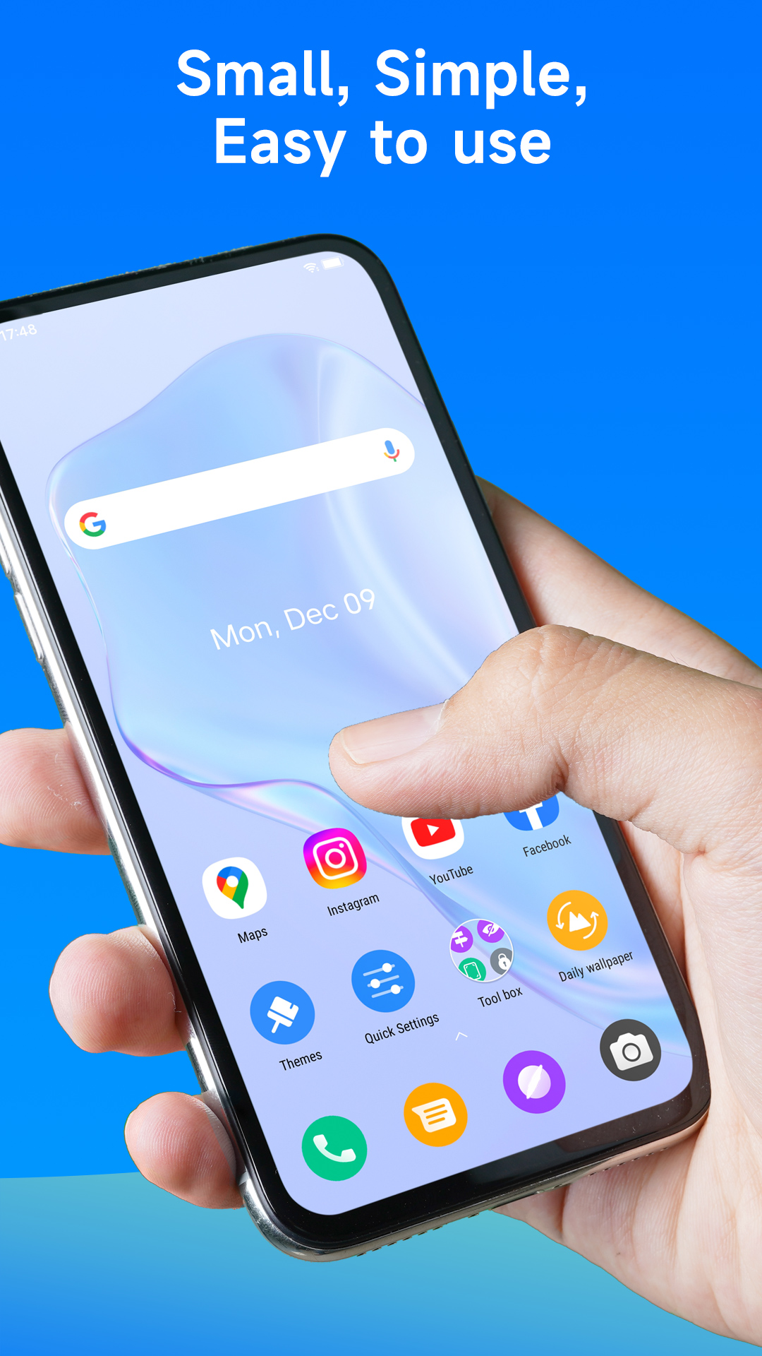 اسکرین شات 2 برنامه Quick Launcher for Android 15