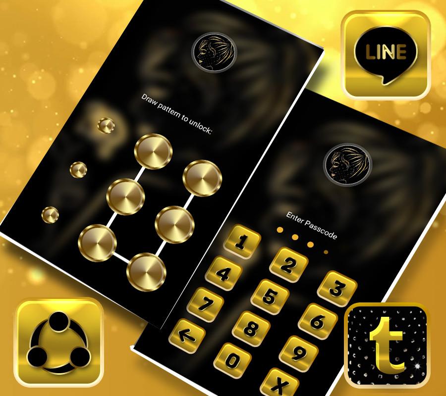 اسکرین شات 6 برنامه Golden Girl Launcher Theme