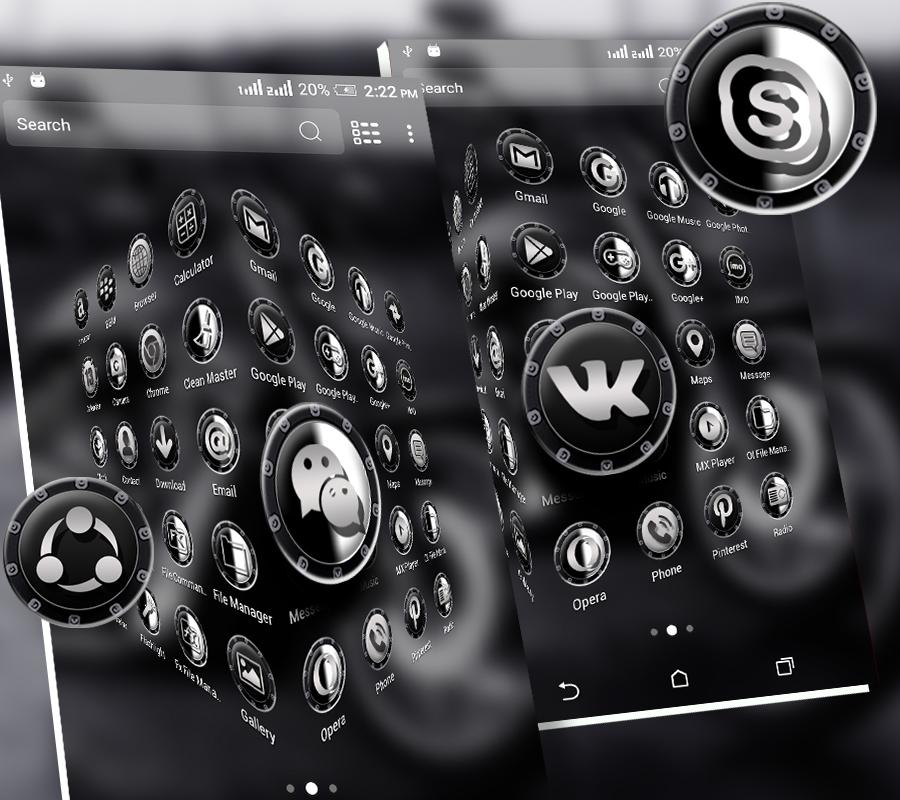 اسکرین شات 1 برنامه Motorbike Launcher Theme