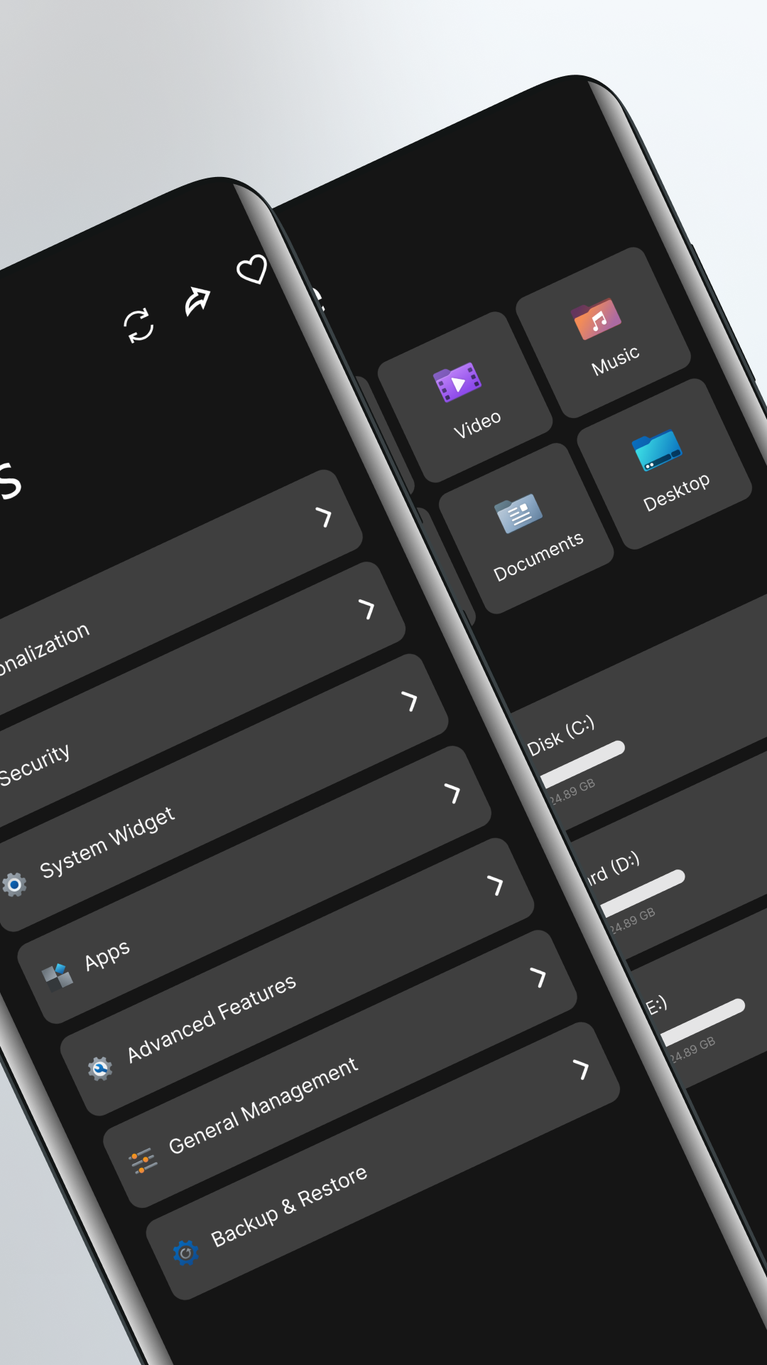 اسکرین شات 6 برنامه Win 11 Launcher Pro