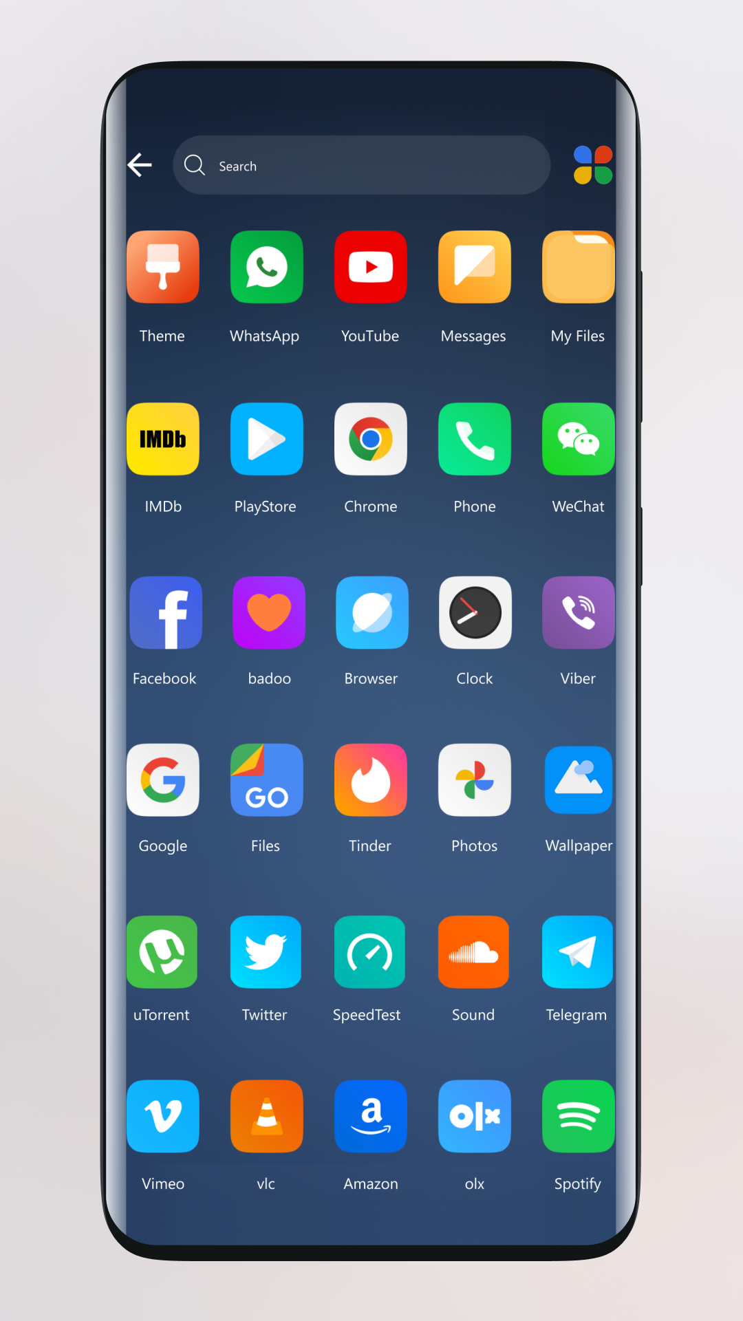 اسکرین شات 4 برنامه Win 11 Launcher Pro