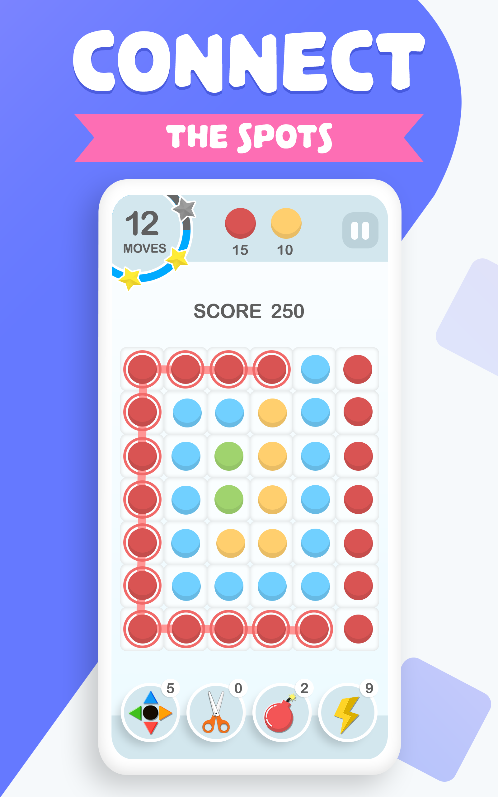 اسکرین شات 4 بازی Spots Connect - Relaxing Games