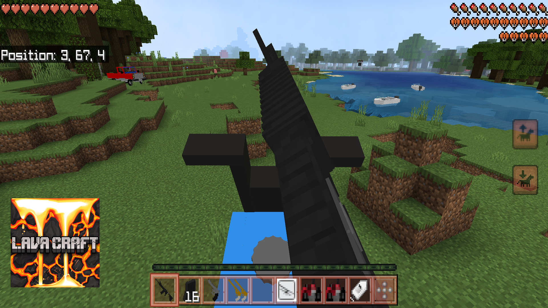 اسکرین شات 1 بازی Lava Craft