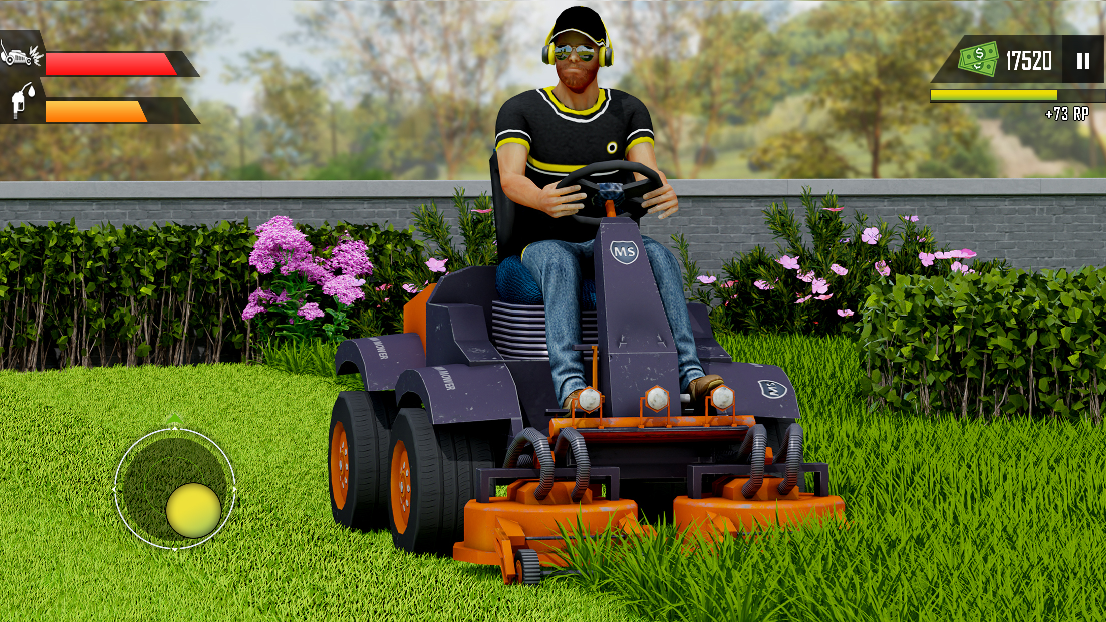 اسکرین شات 1 بازی Mowing Simulator - Lawn Grass