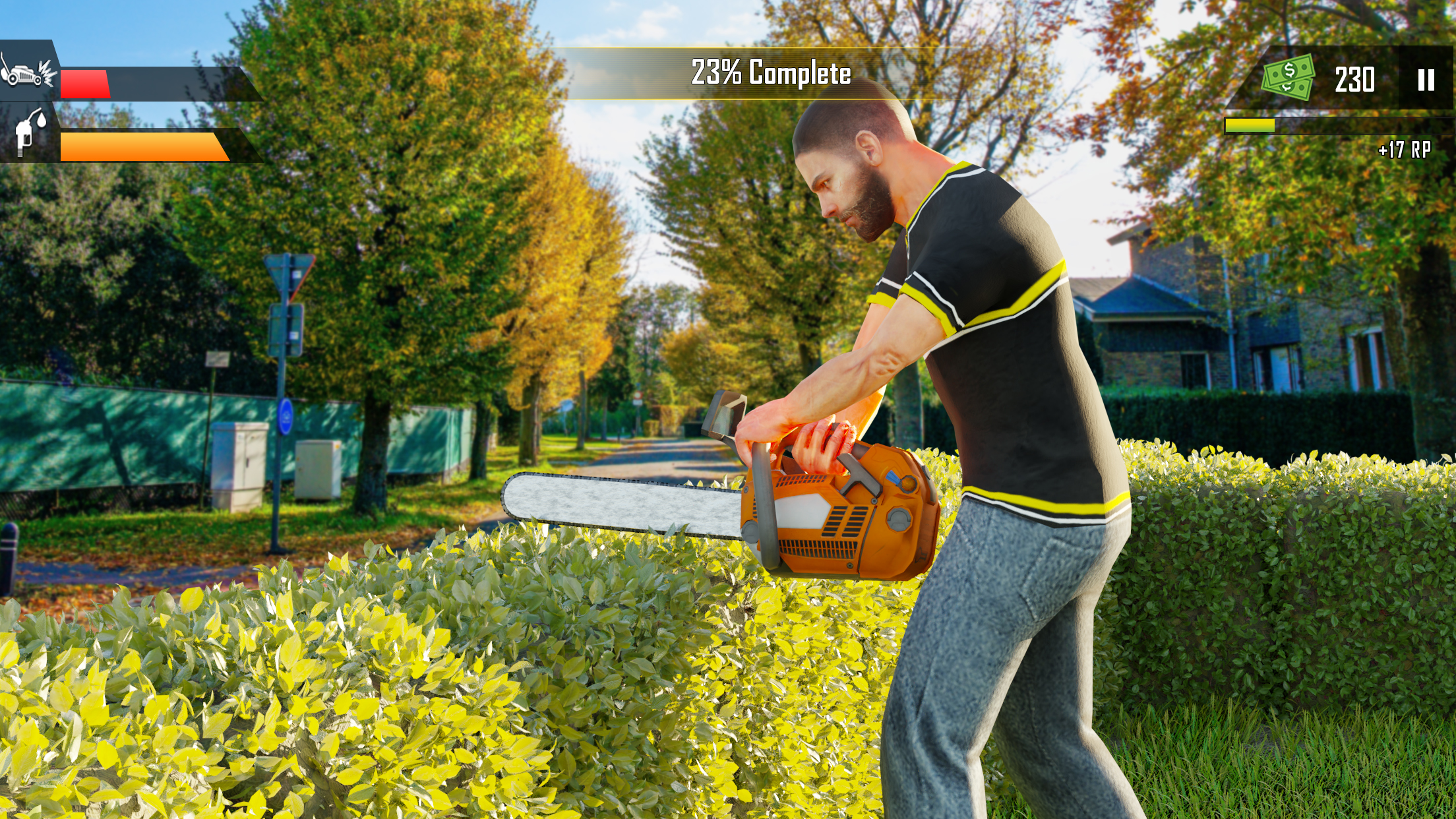 اسکرین شات 5 بازی Mowing Simulator - Lawn Grass