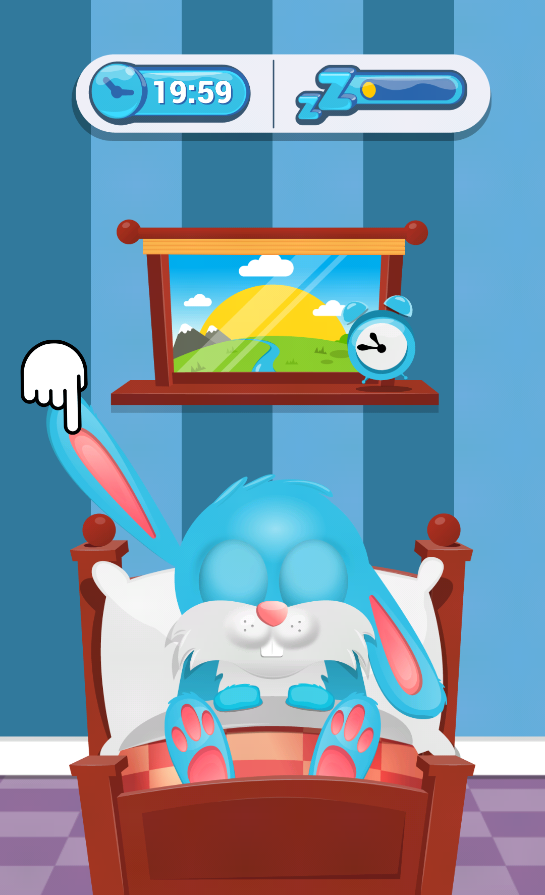 اسکرین شات 2 برنامه Lazy Alarm Clock