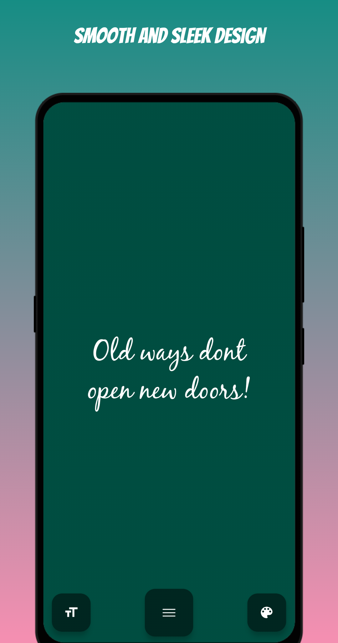 اسکرین شات 3 برنامه TexWalls! - Text Wallpapers