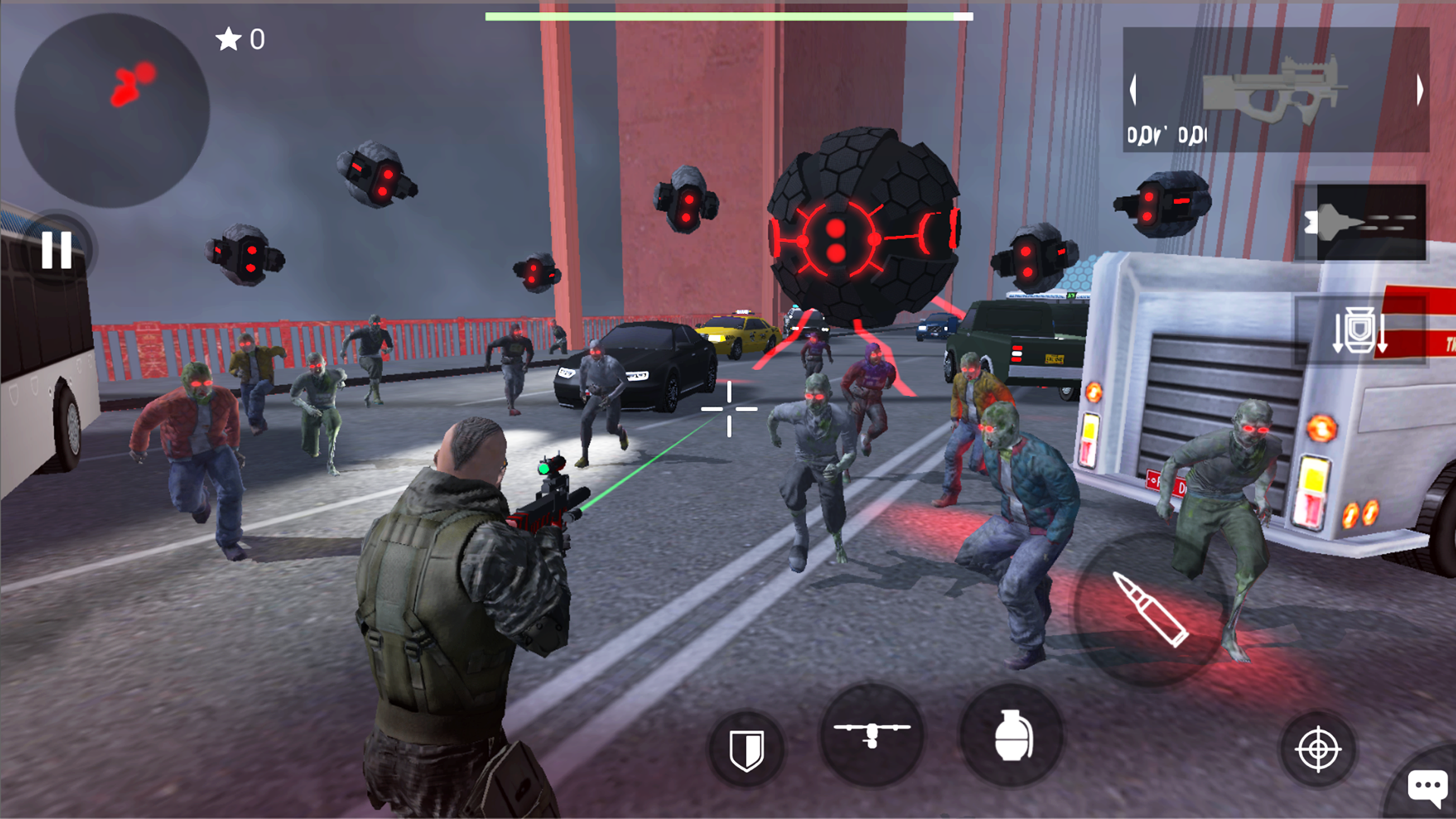 اسکرین شات 2 بازی Planet Protect Squad PvP & PvE