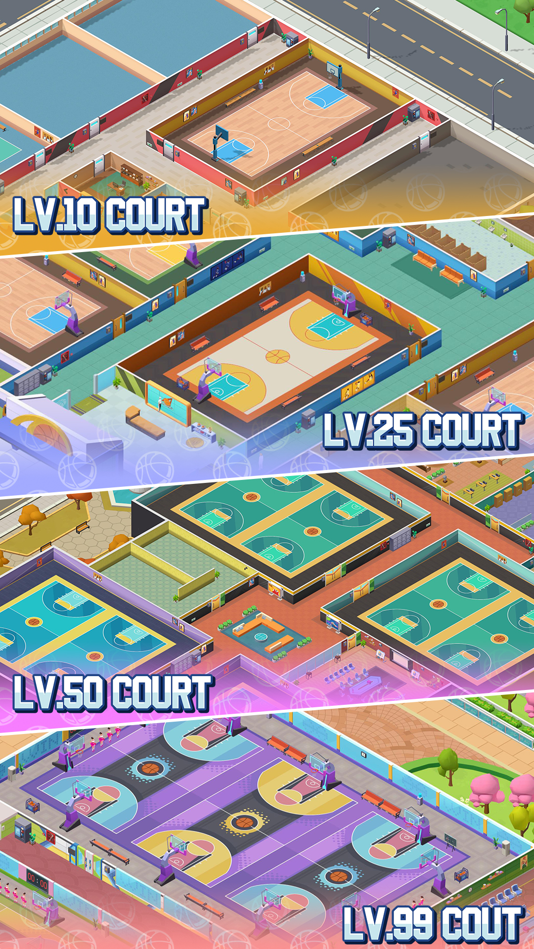 اسکرین شات 5 بازی Idle Basketball Arena Tycoon