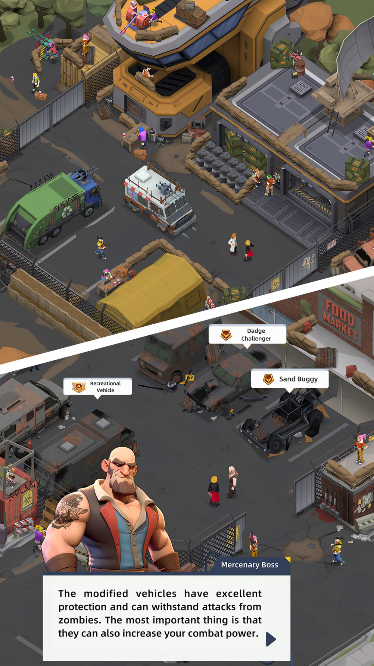 اسکرین شات 7 بازی Idle Survivor Fortress Tycoon