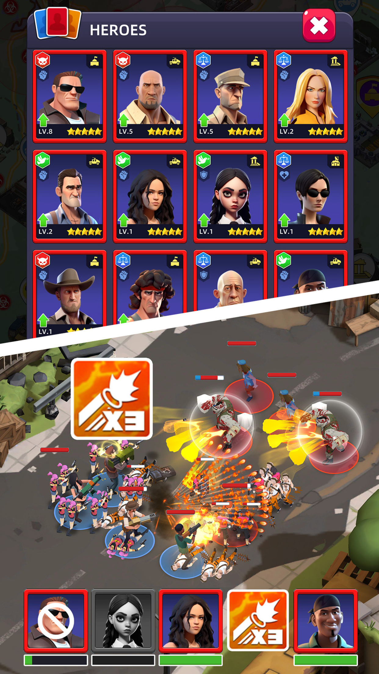 اسکرین شات 1 بازی Idle Survivor Fortress Tycoon