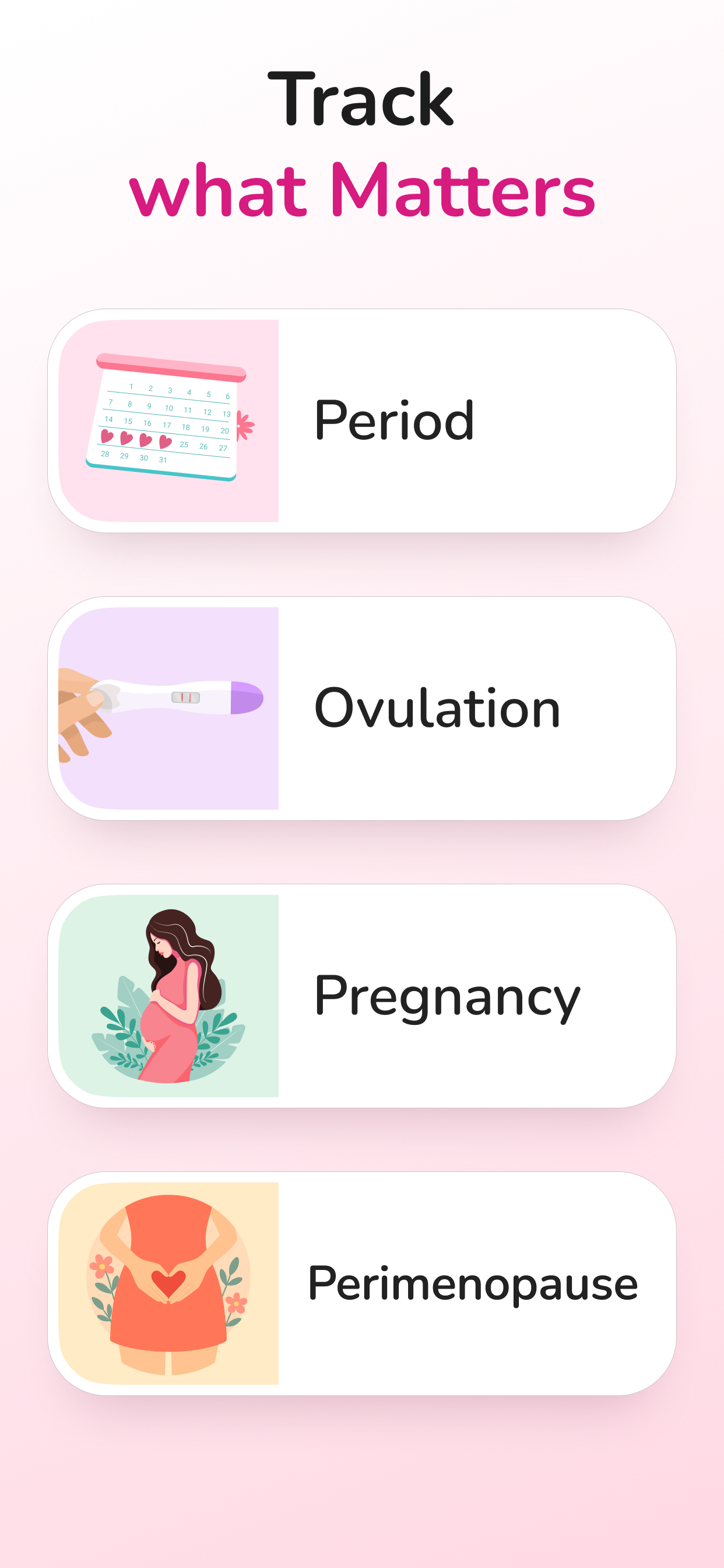 اسکرین شات 2 برنامه Period Tracker and Calendar