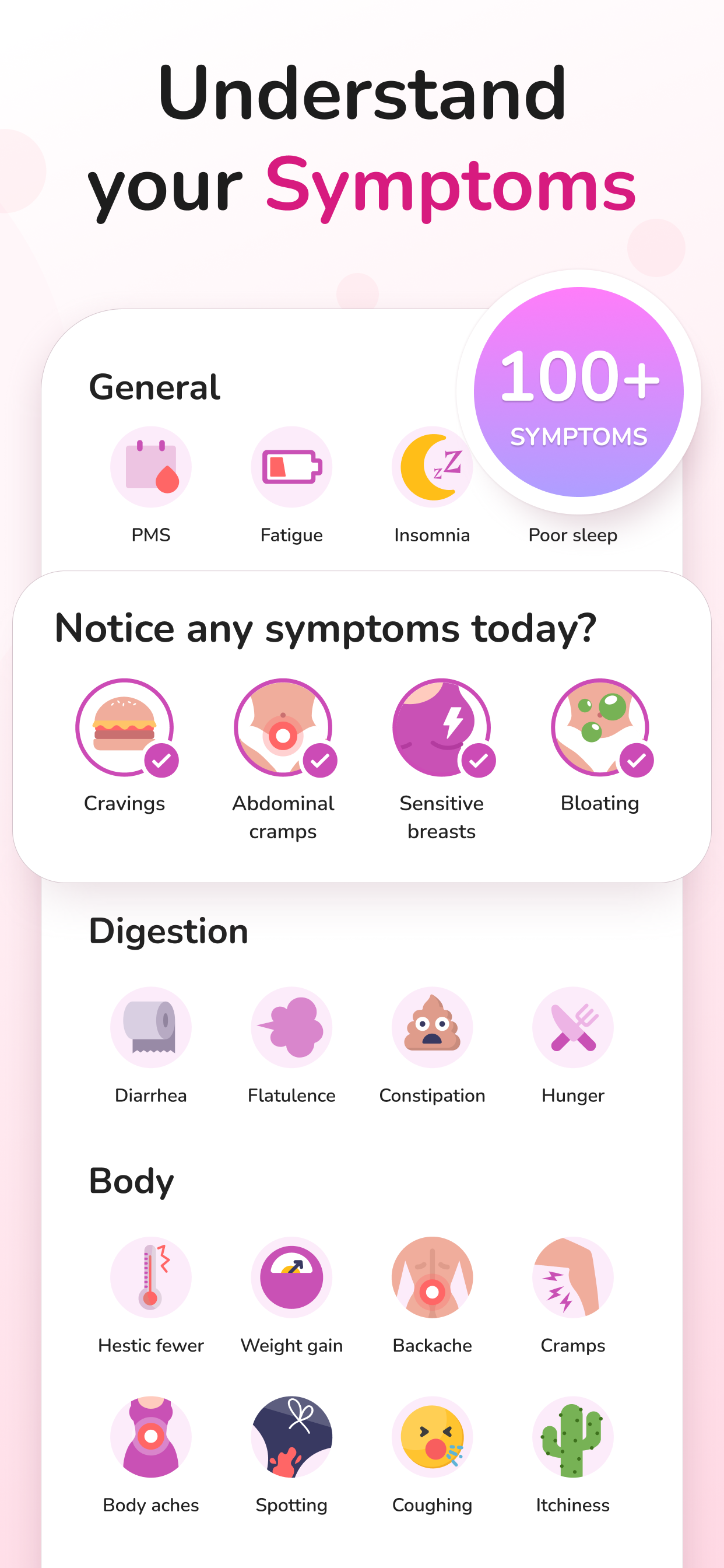 اسکرین شات 4 برنامه Period Tracker and Calendar