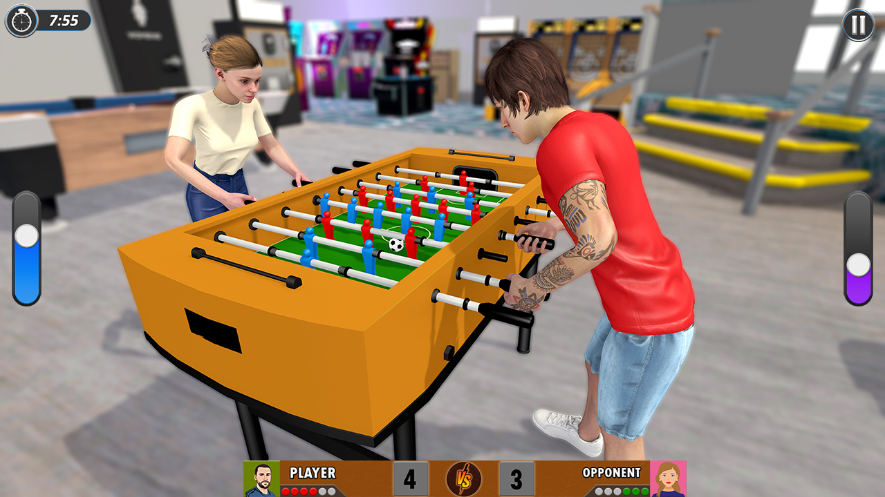 اسکرین شات 3 بازی Foosball Games: Table Football