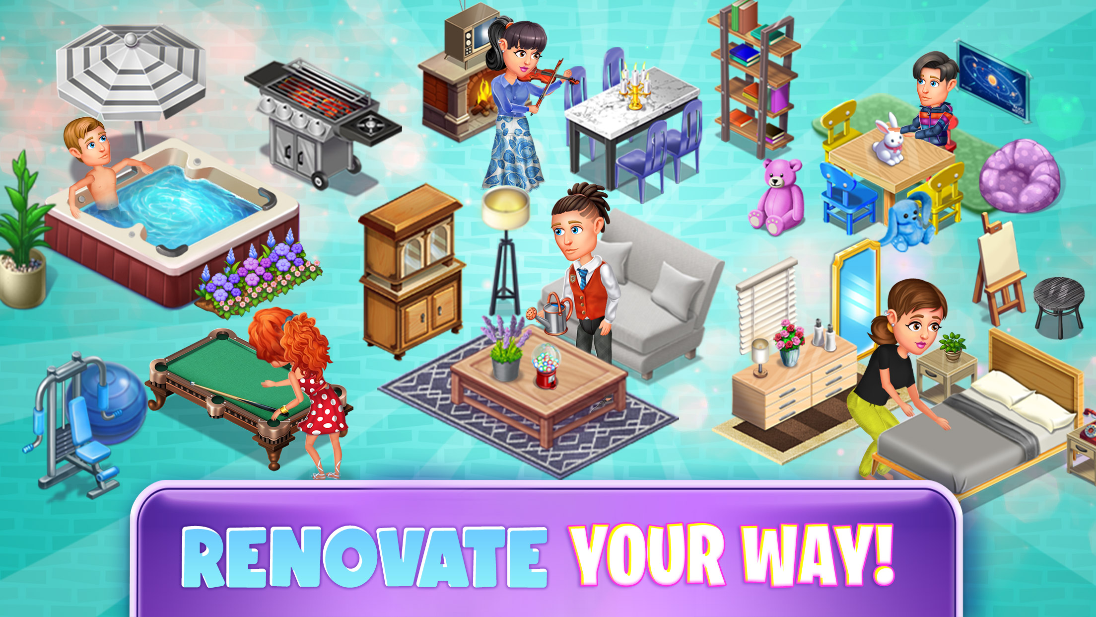 اسکرین شات 5 بازی Virtual Families Communities