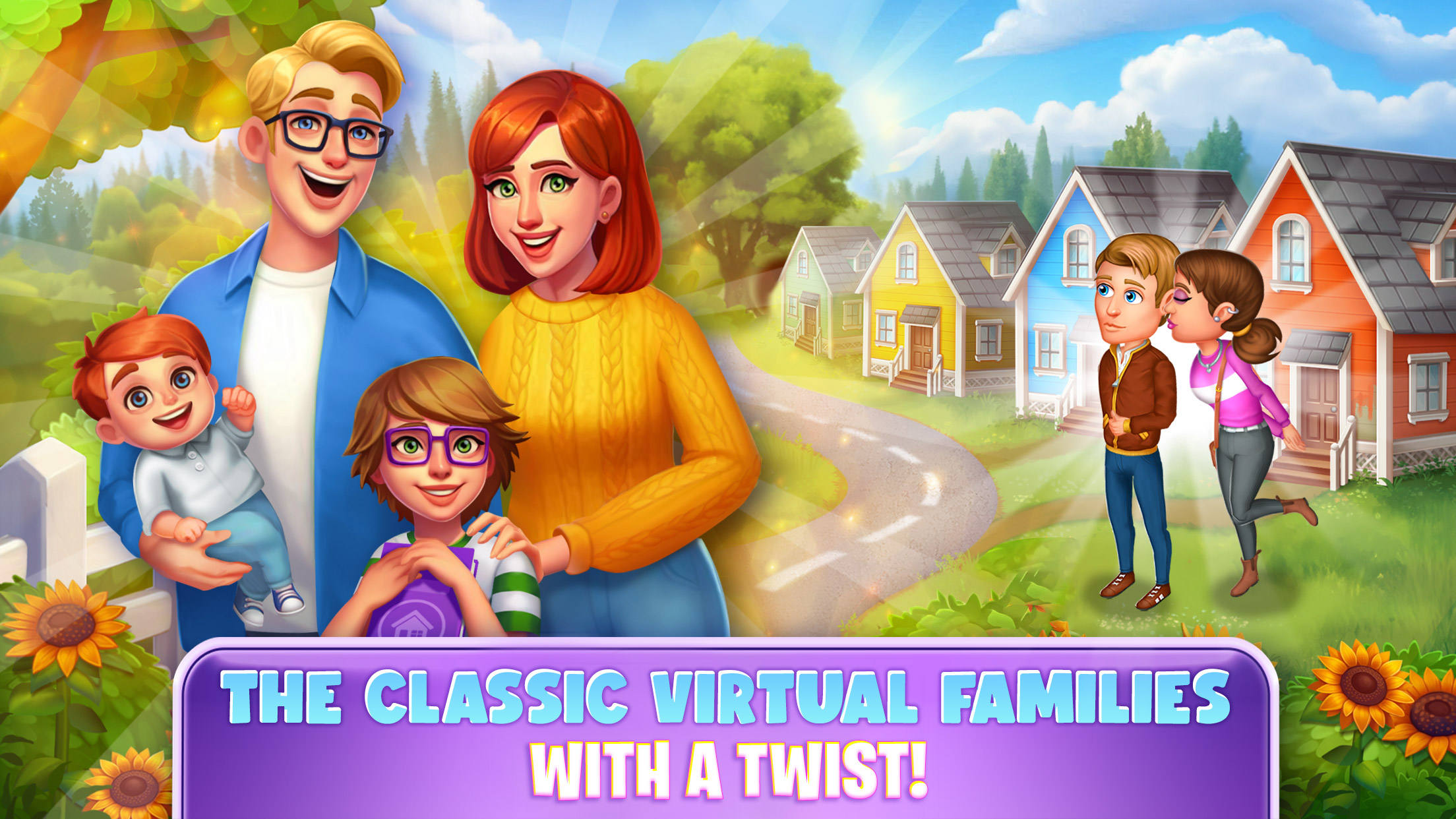 اسکرین شات 1 بازی Virtual Families Communities