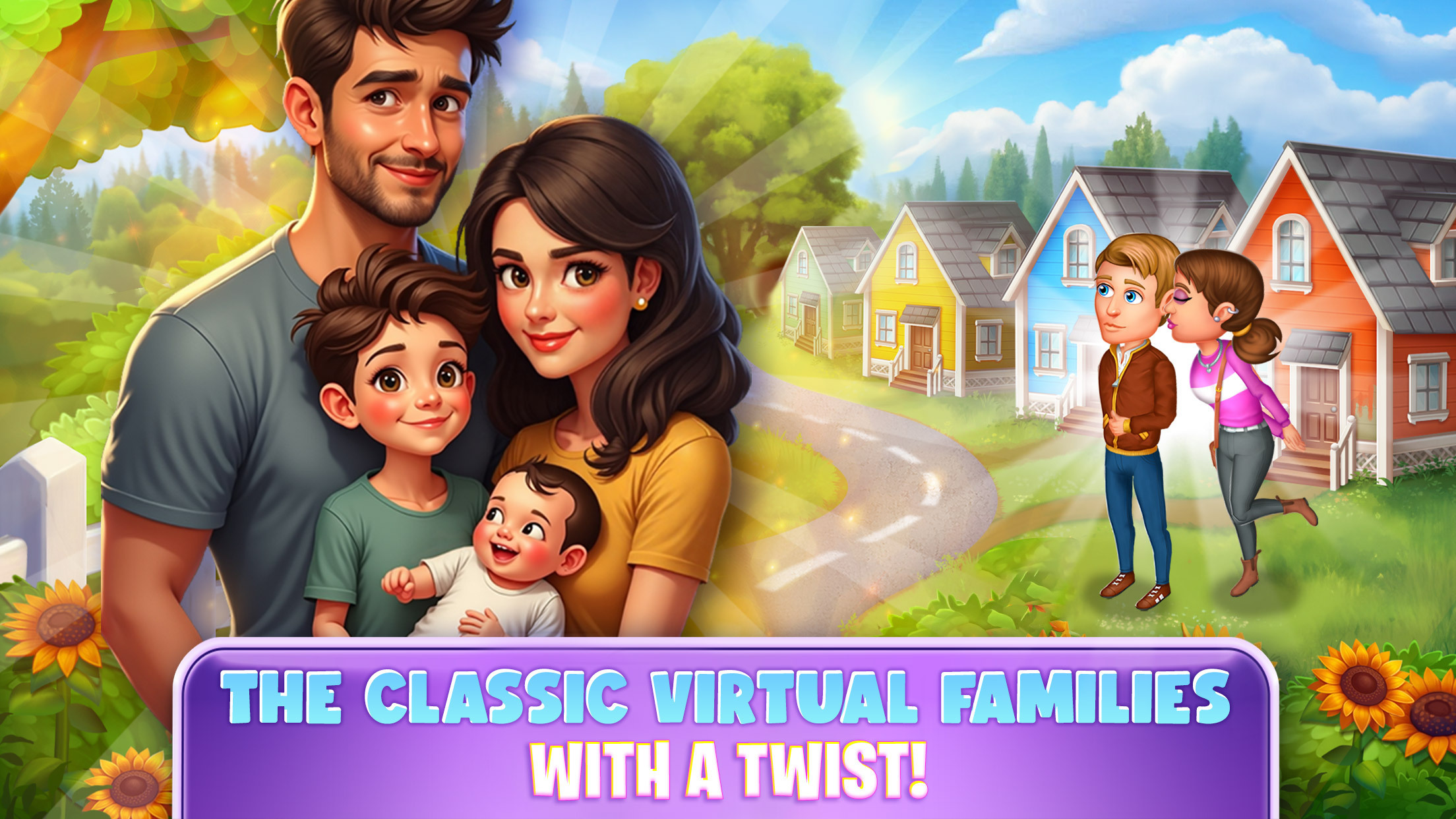 اسکرین شات 1 بازی Virtual Families Our New Home