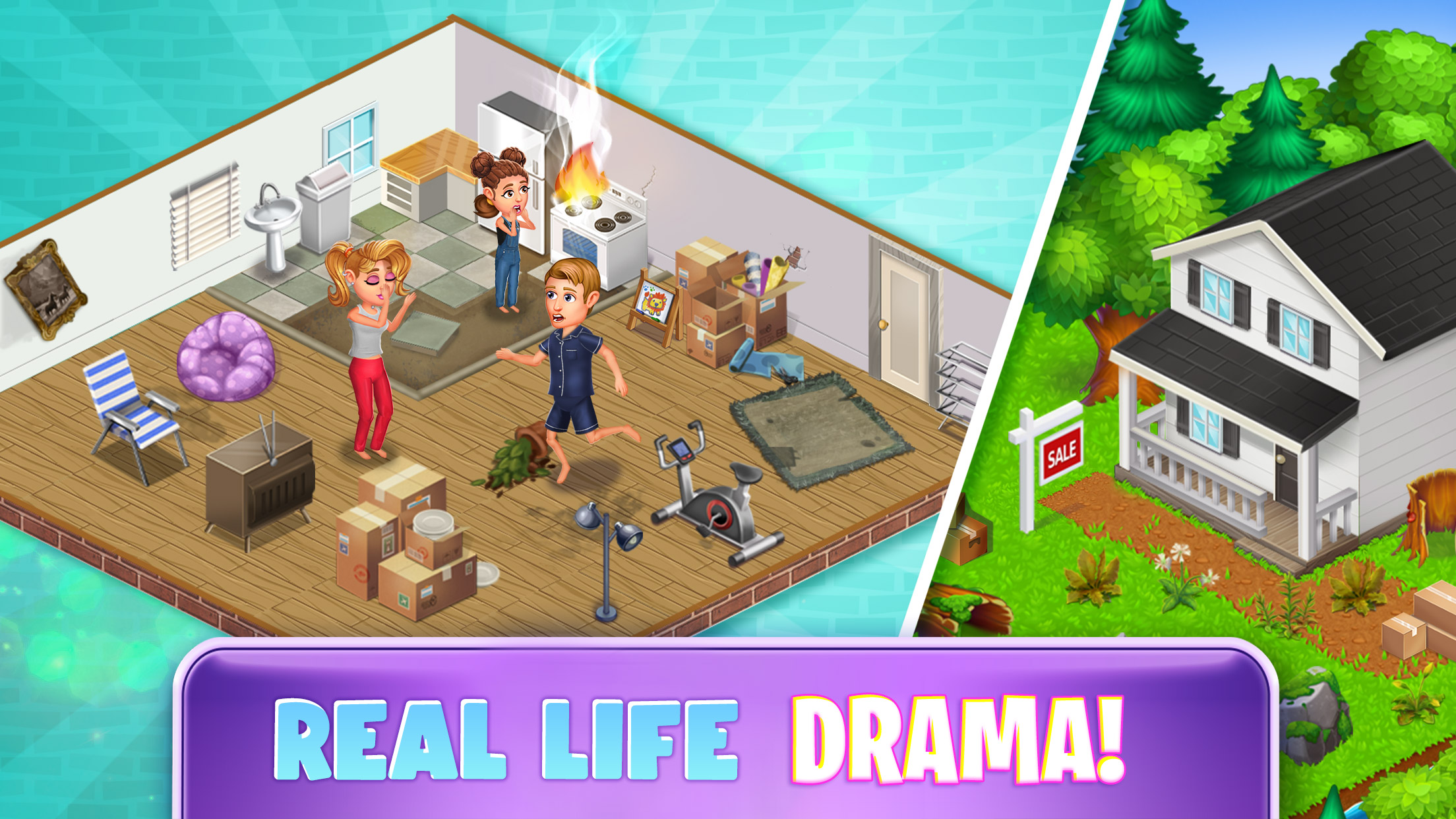 اسکرین شات 6 بازی Virtual Families Our New Home