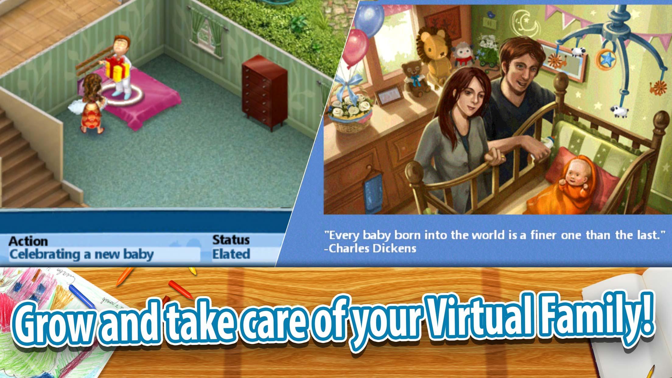اسکرین شات 3 بازی Virtual Families 2