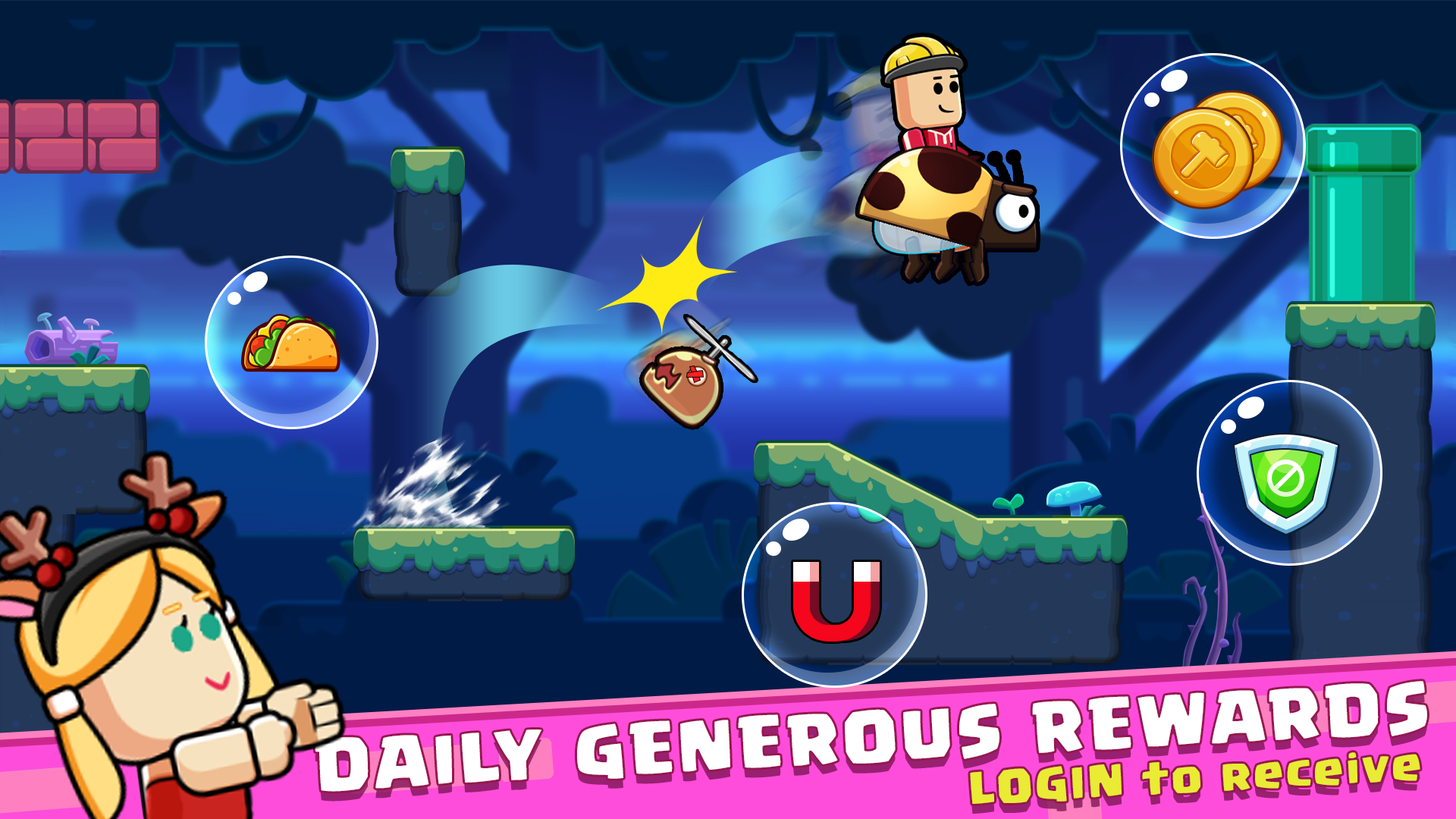 اسکرین شات 3 بازی Super Bobby - Adventure Game