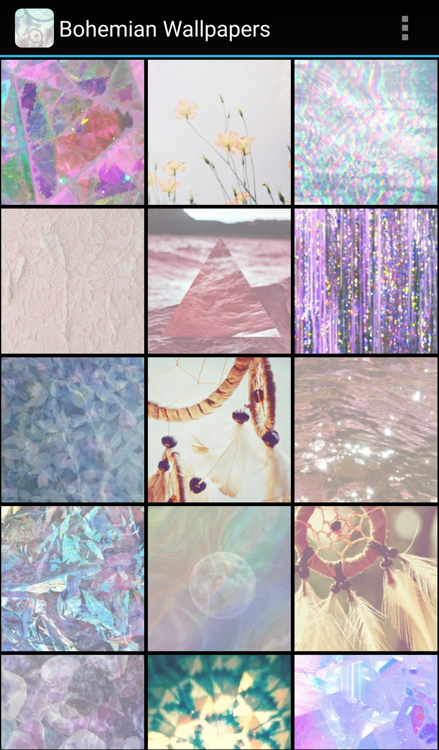اسکرین شات 2 برنامه Bohemian Wallpapers