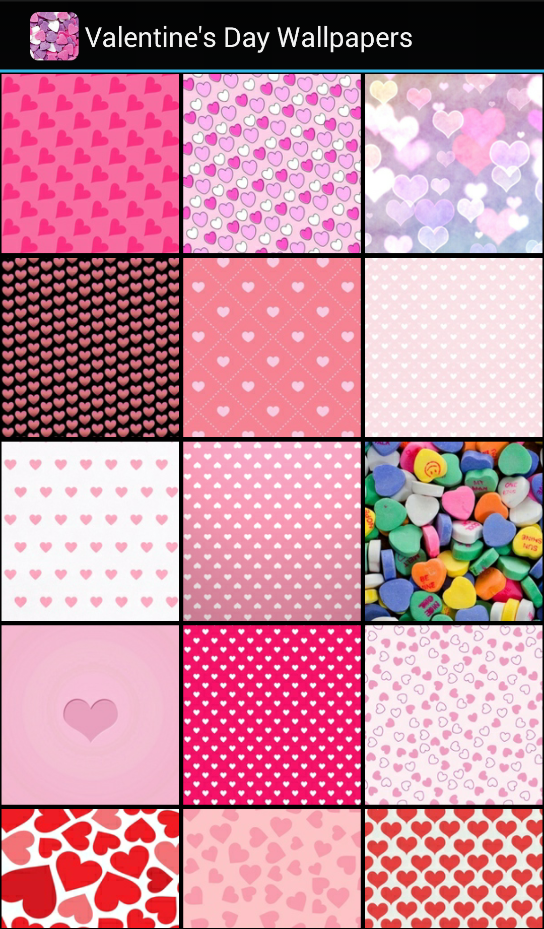اسکرین شات 1 برنامه Valentine's Day Wallpapers
