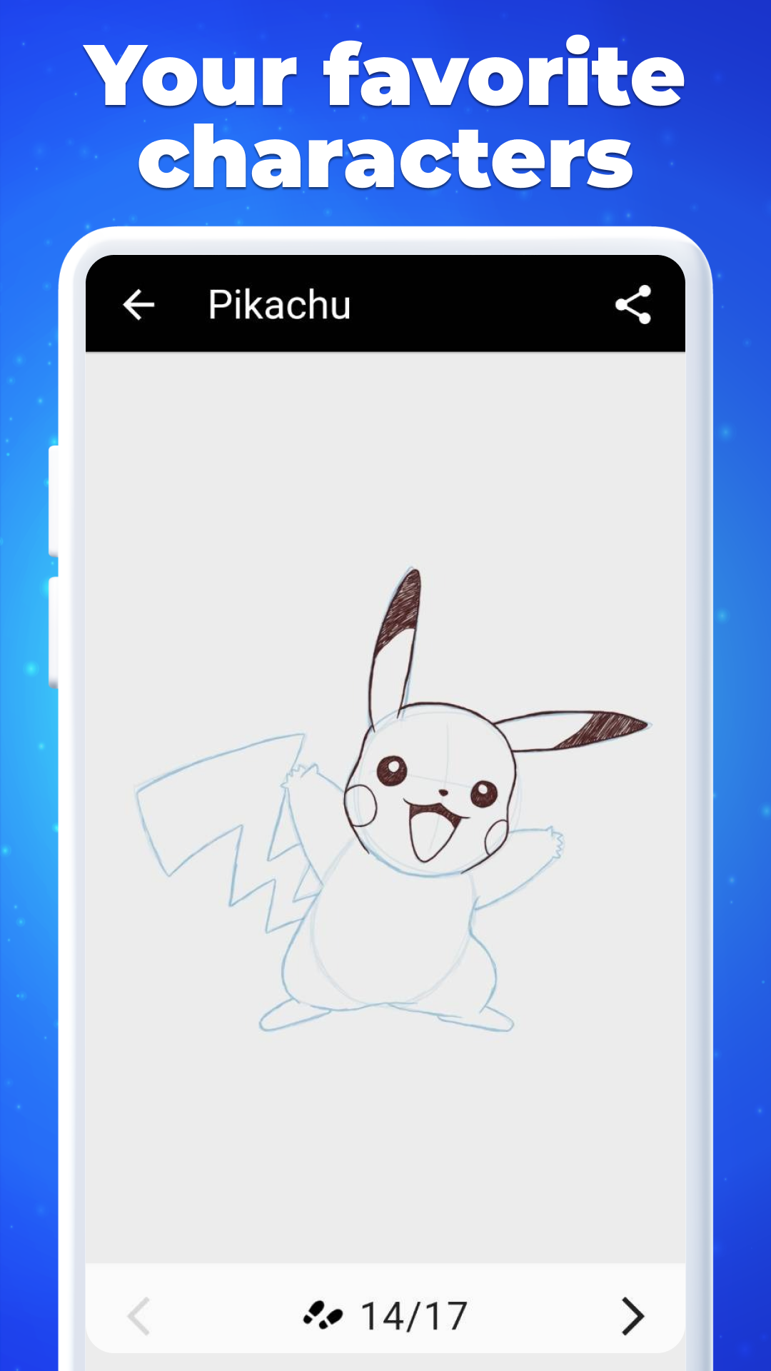 اسکرین شات 6 برنامه How to Draw Anime - Mangaka