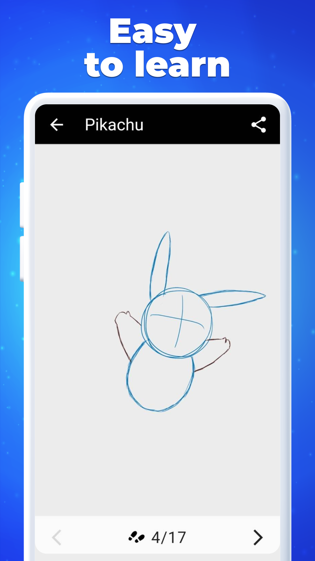 اسکرین شات 4 برنامه How to Draw Anime - Mangaka