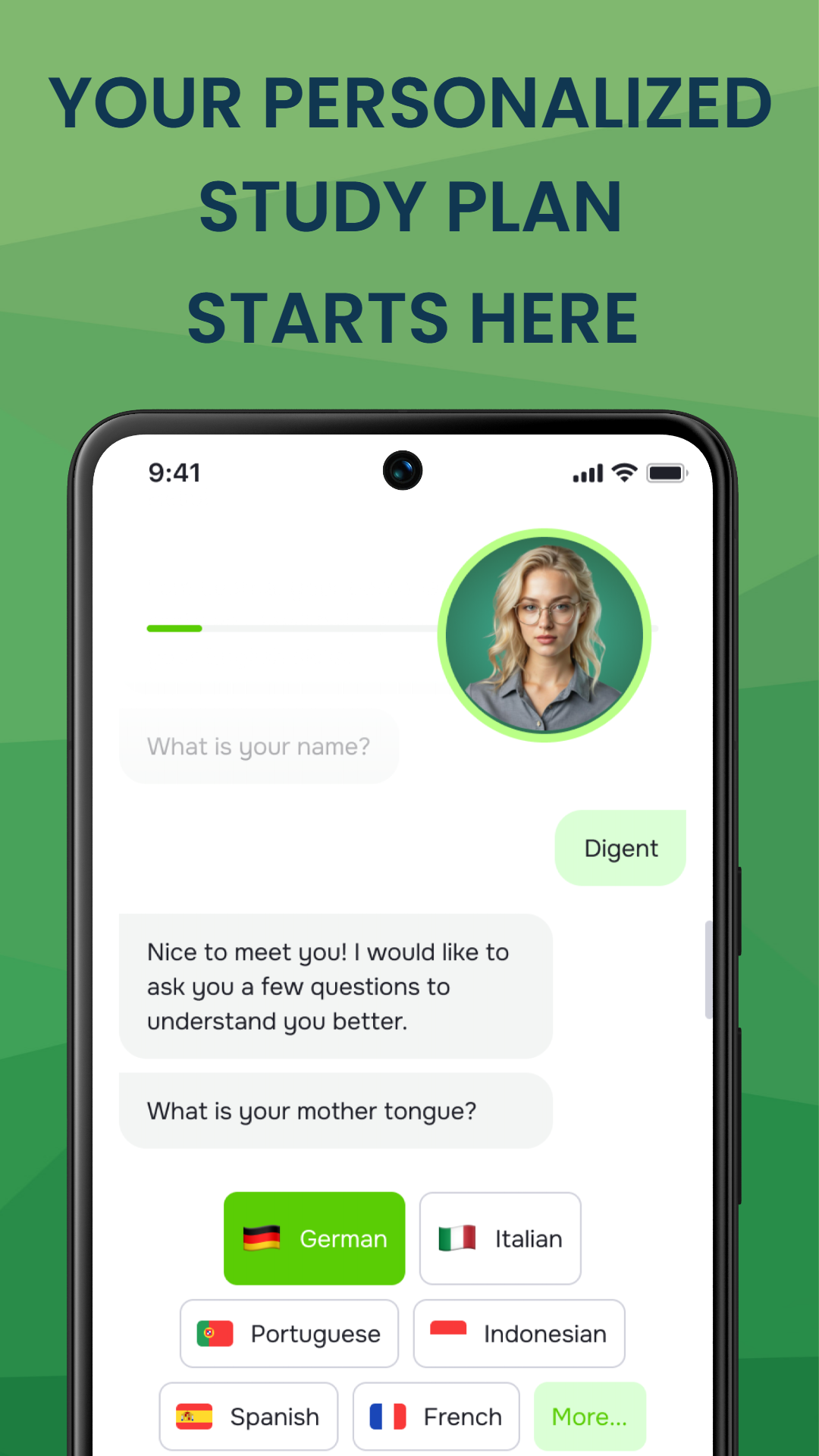 اسکرین شات 7 برنامه Lingua: Speak & Learn English