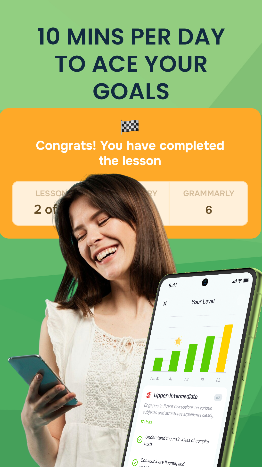 اسکرین شات 6 برنامه Lingua: Speak & Learn English