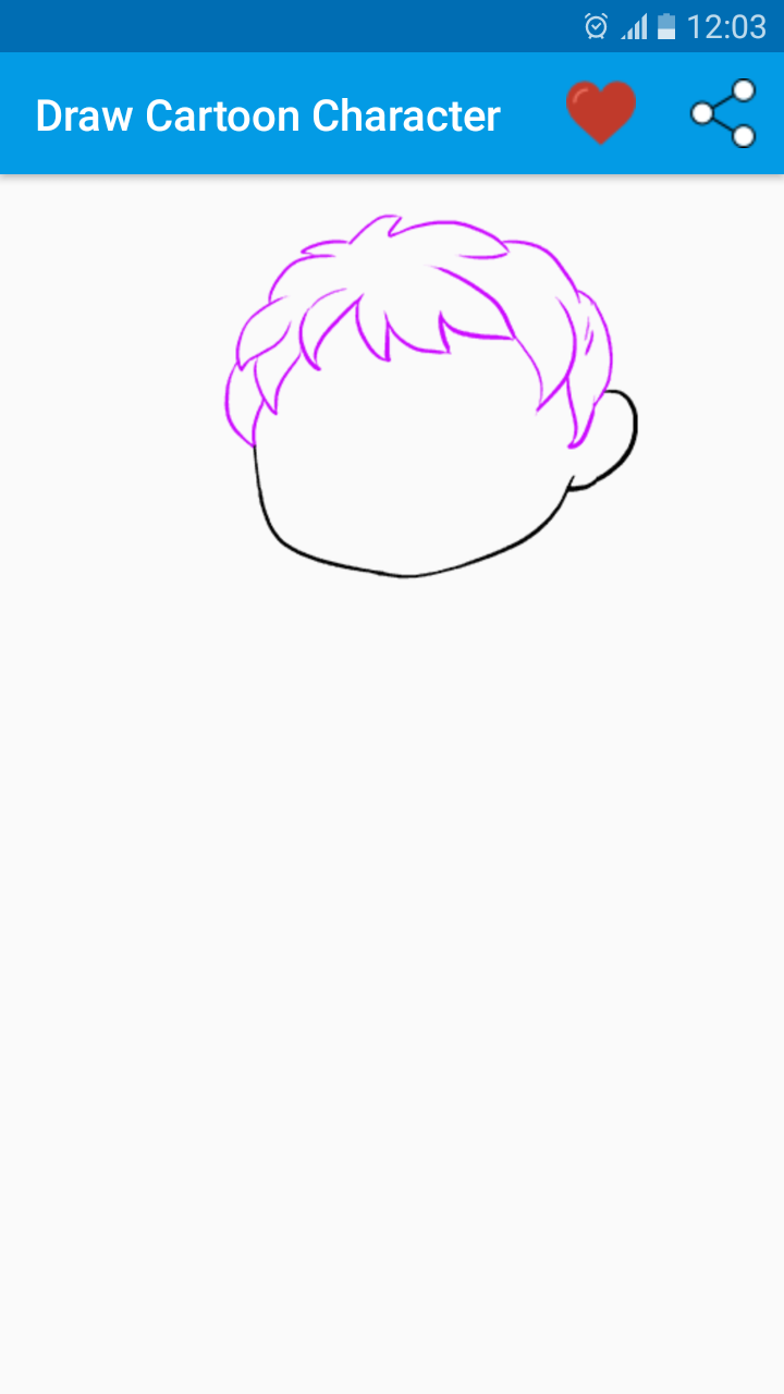 اسکرین شات 4 برنامه Learn Drawing