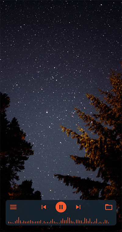 اسکرین شات 3 برنامه موسیقی شب