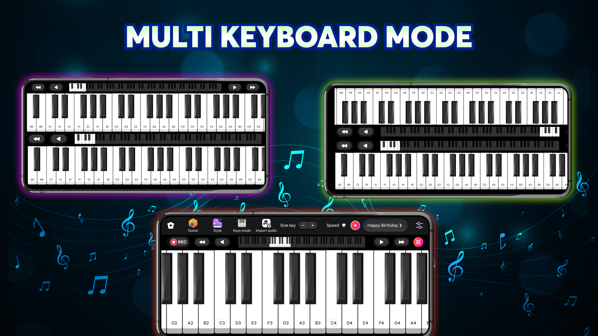 اسکرین شات 3 برنامه Musical Instrument-Learn Piano