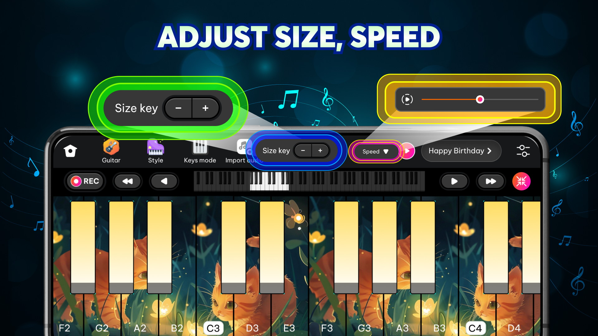 اسکرین شات 7 برنامه Musical Instrument-Learn Piano