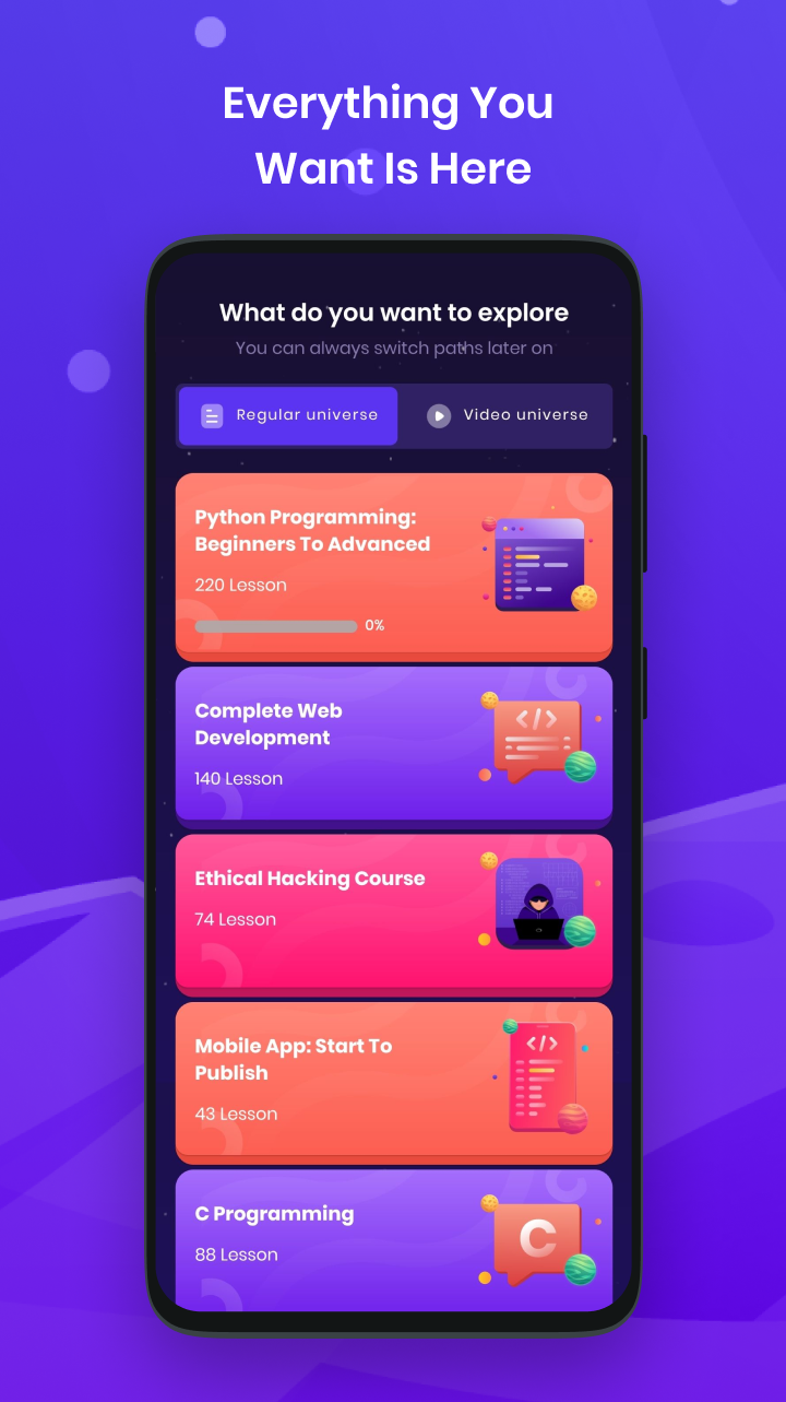 اسکرین شات 1 برنامه Programming Hero: Coding Fun