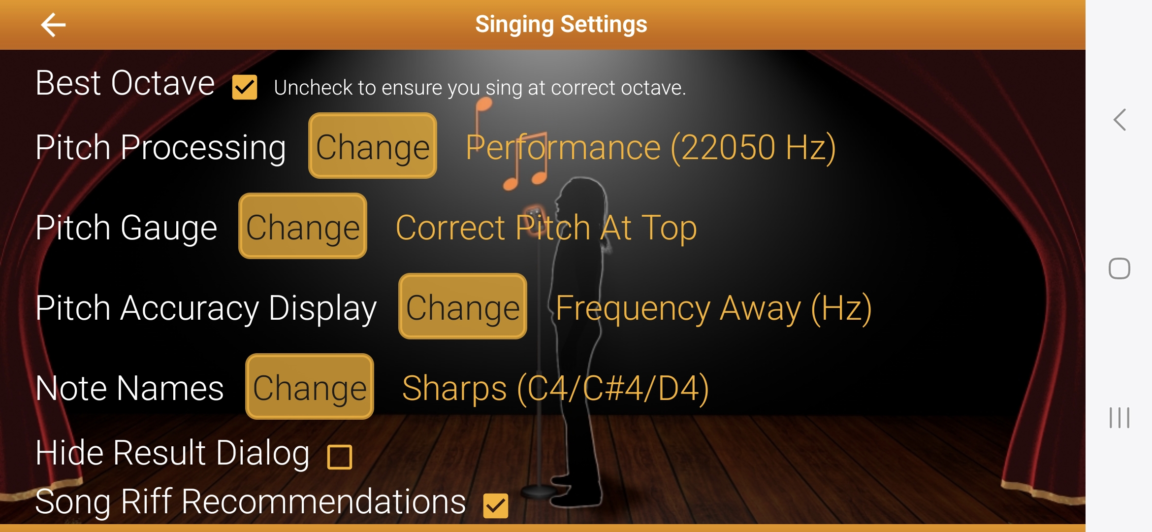 اسکرین شات 8 برنامه Voice Training - Learn To Sing