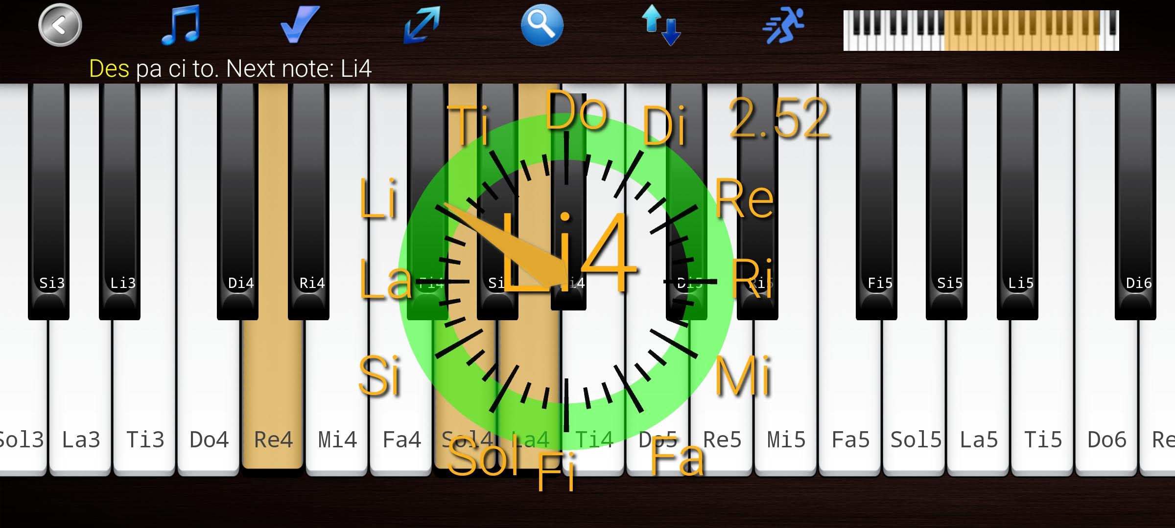 اسکرین شات 5 برنامه Voice Training - Learn To Sing