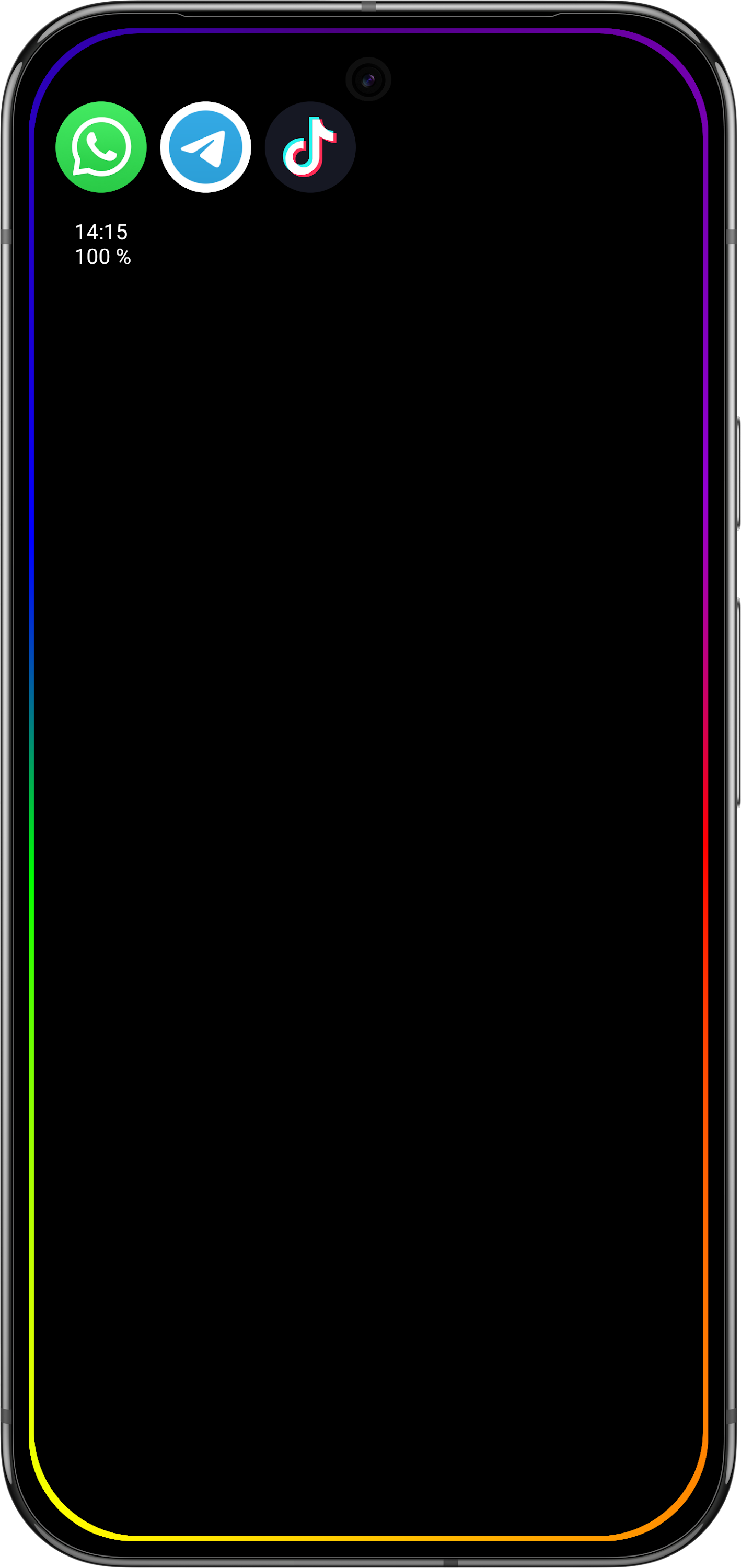 اسکرین شات 2 برنامه LED Blinker Notification Light