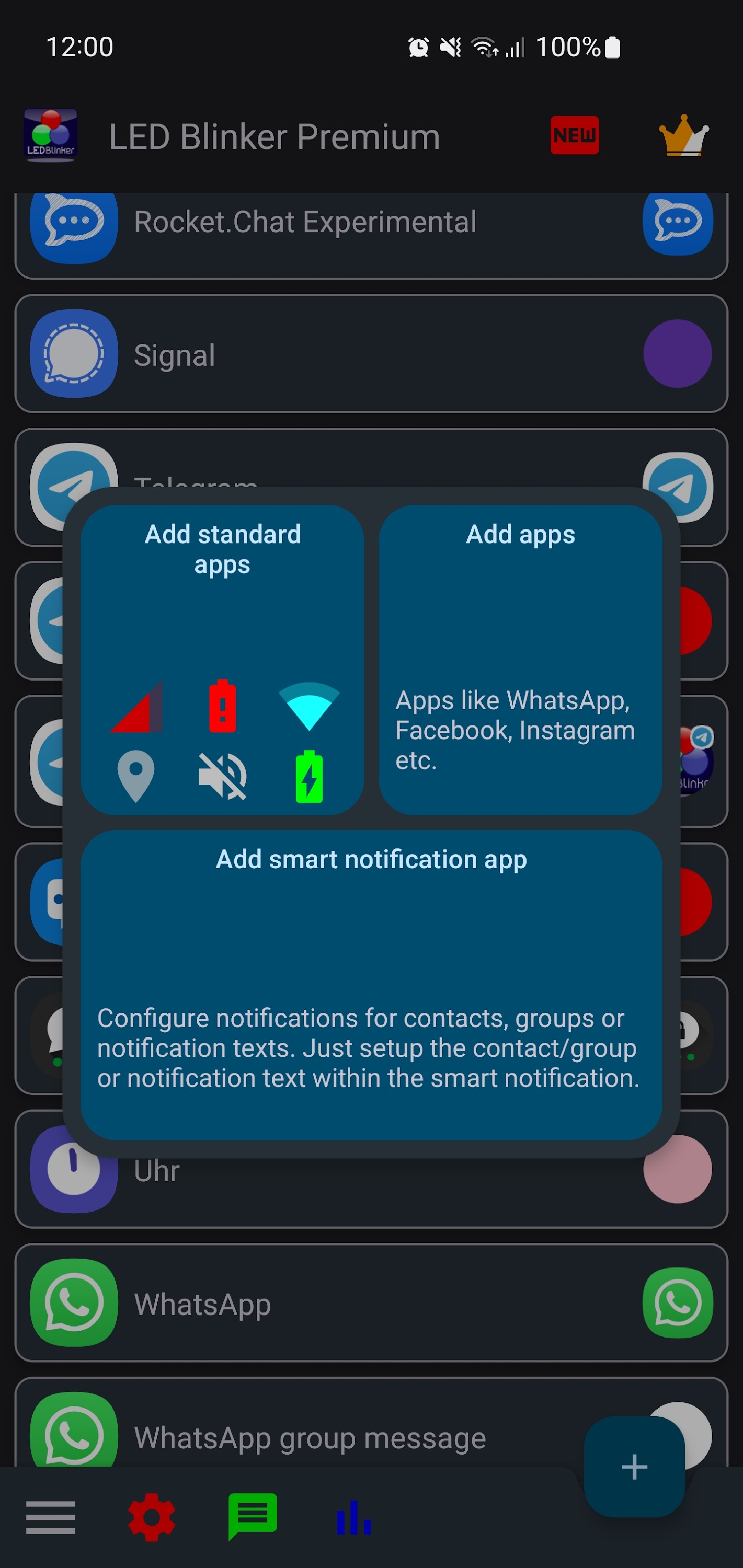 اسکرین شات 5 برنامه LED Blinker Notifications Lite