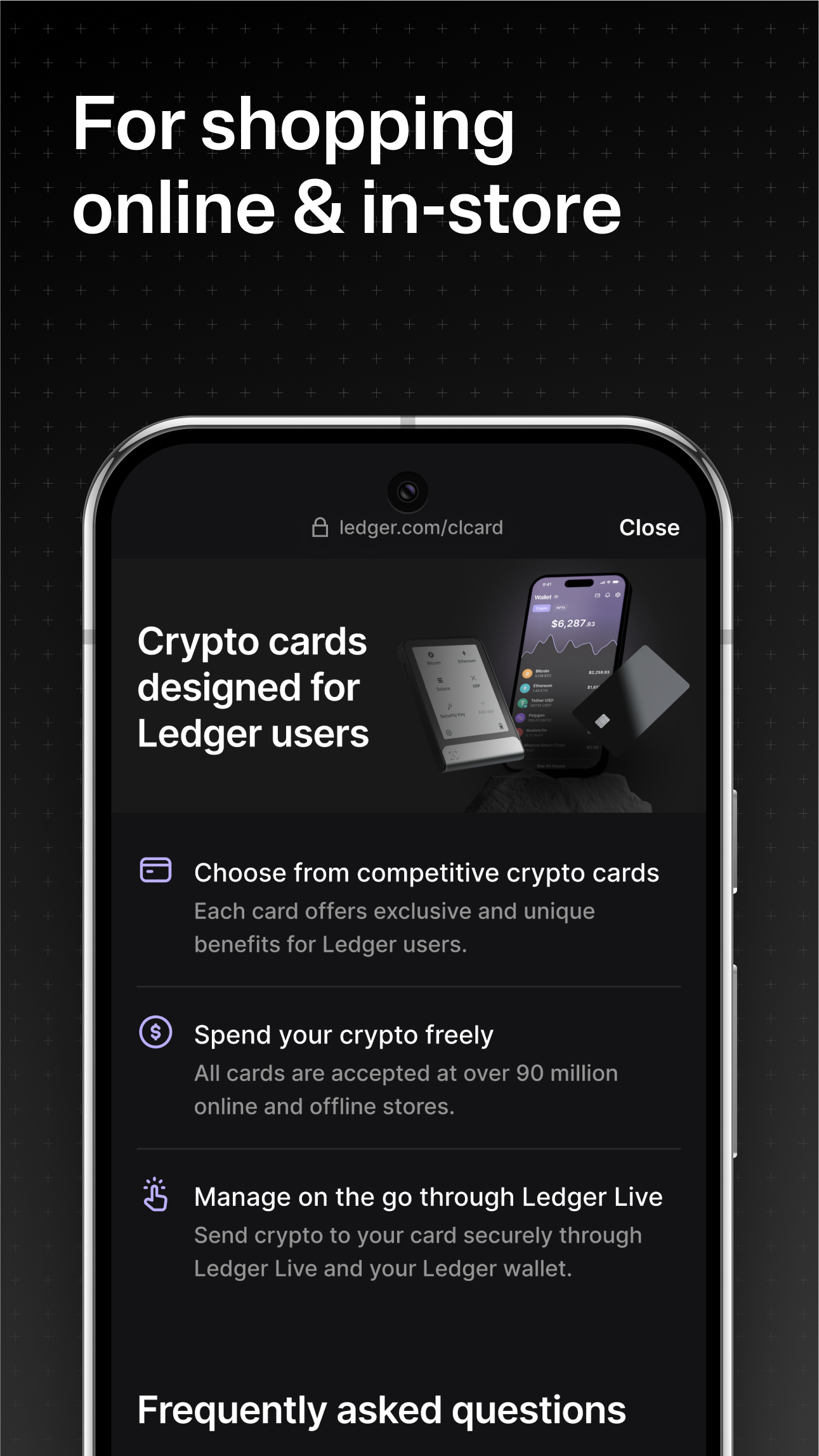 اسکرین شات 6 برنامه Ledger Live Crypto Wallet