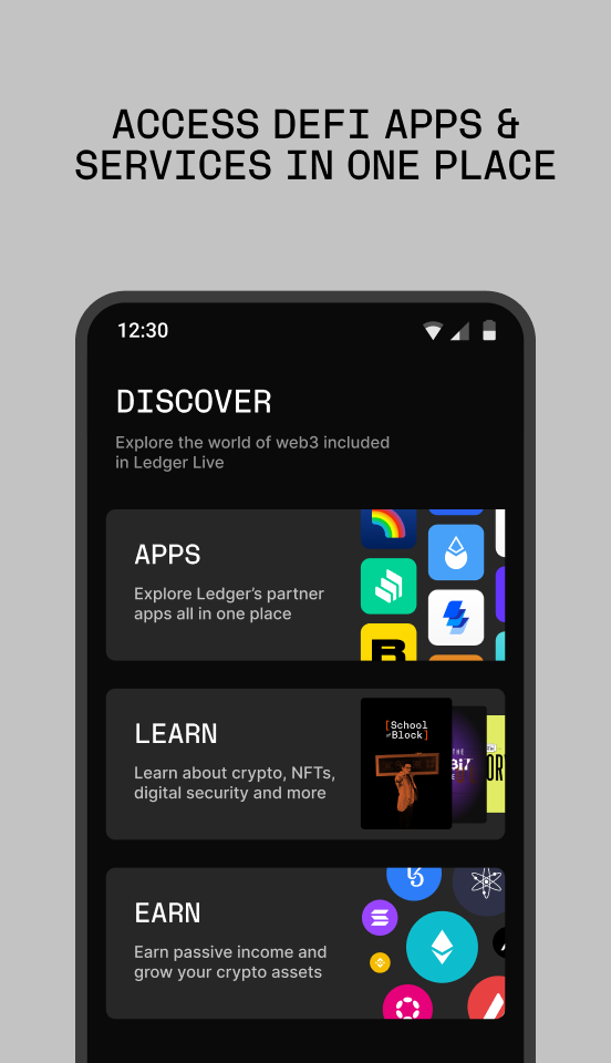 اسکرین شات 5 برنامه Ledger Live Crypto Wallet