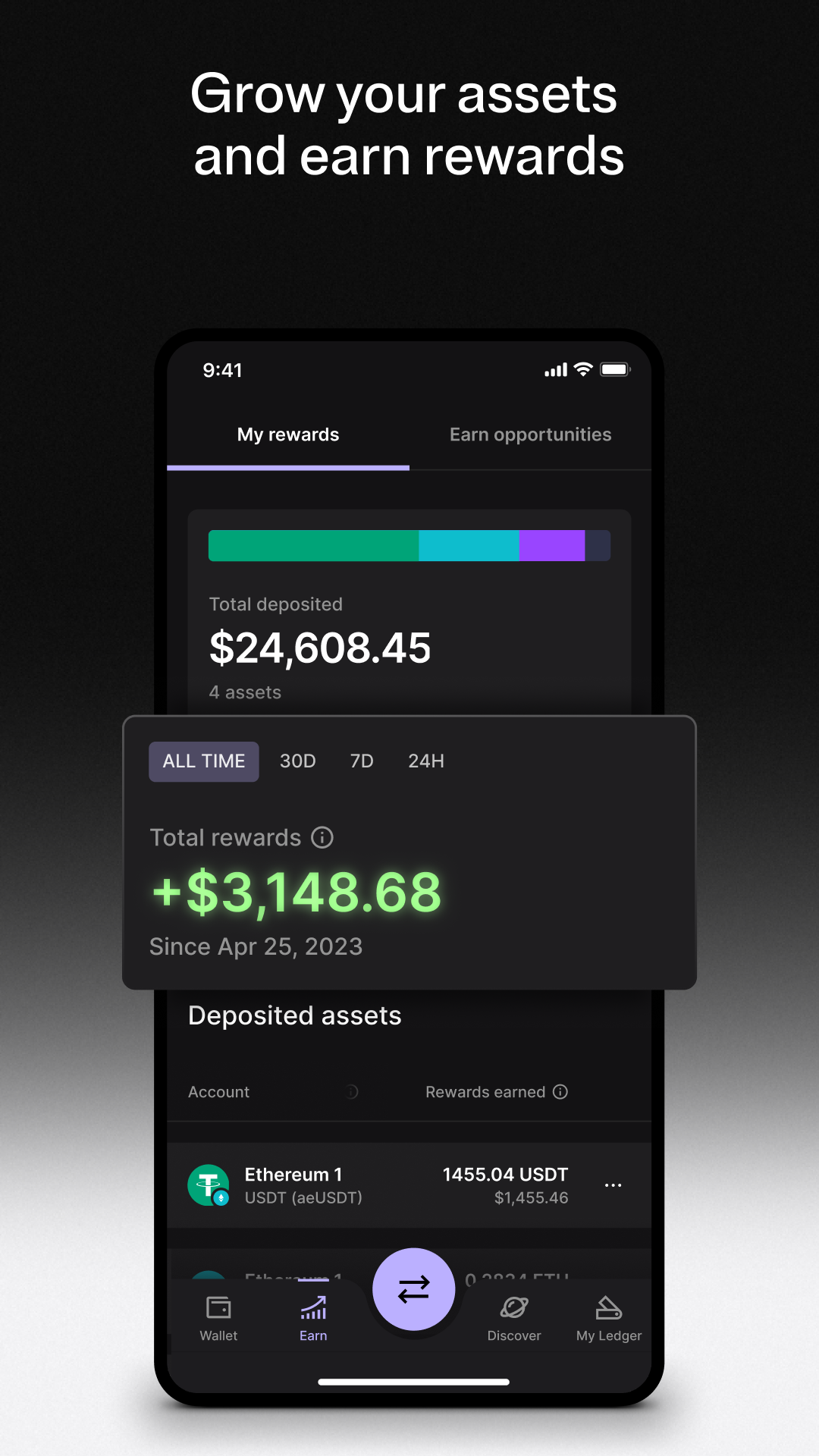 اسکرین شات 5 برنامه Ledger Wallet™ crypto app