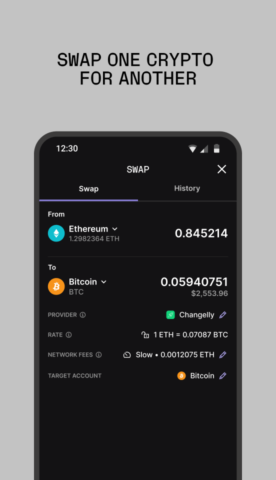 اسکرین شات 4 برنامه Ledger Live Crypto Wallet